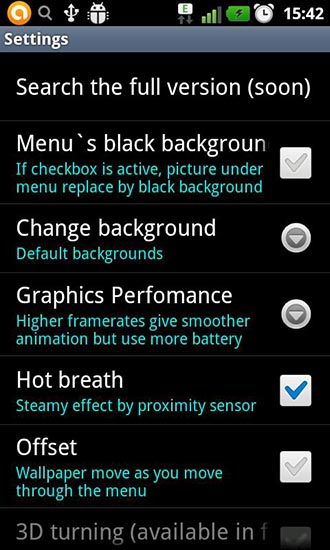 Full version of Android apk livewallpaper Steamy window for tablet and phone.