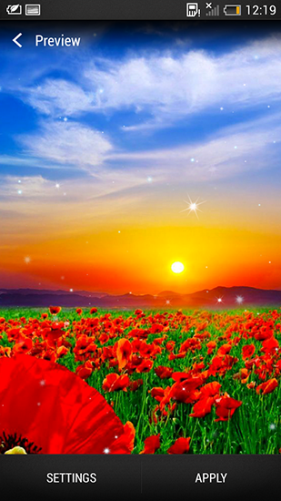 Full version of Android apk livewallpaper Sunrise for tablet and phone.