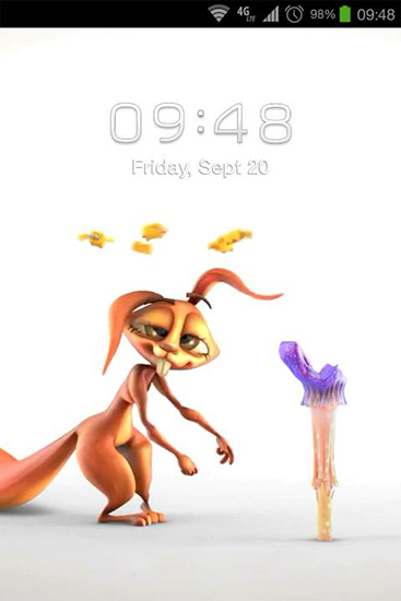 Full version of Android apk livewallpaper The squirell for tablet and phone.