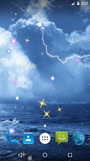 Full version of Android apk livewallpaper Thunderstorm by Pop tools for tablet and phone.
