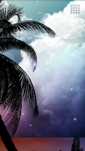 Full version of Android apk livewallpaper Tropical night for tablet and phone.