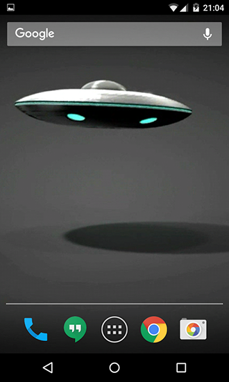 Full version of Android apk livewallpaper UFO 3D for tablet and phone.