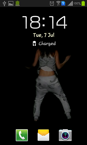 Full version of Android apk livewallpaper Virtual dancer for tablet and phone.