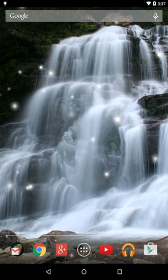 Full version of Android apk livewallpaper Waterfall for tablet and phone.