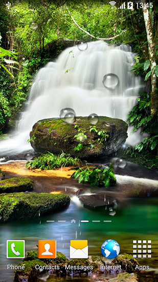 Full version of Android apk livewallpaper Waterfalls for tablet and phone.