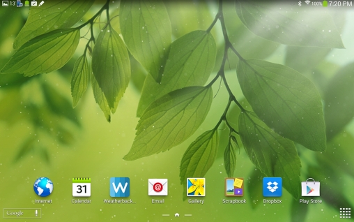 Full version of Android apk livewallpaper Weatherback for tablet and phone.