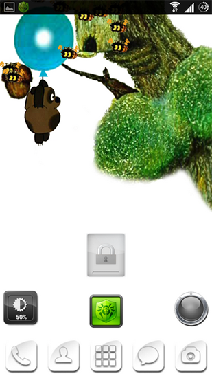 Full version of Android apk livewallpaper Winnie the Pooh and bees for tablet and phone.