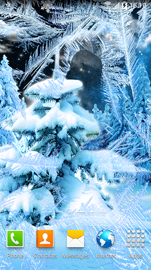 Full version of Android apk livewallpaper Winter forest 2015 for tablet and phone.