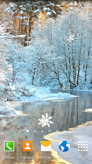 Full version of Android apk livewallpaper Winter landscapes for tablet and phone.