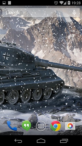 Full version of Android apk livewallpaper World of tanks for tablet and phone.