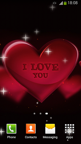 I love you by Lux live wallpapers
