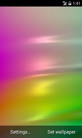 Screenshots of the live wallpaper Gradient color for Android phone or tablet.