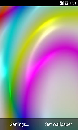 Full version of Android apk livewallpaper Gradient color for tablet and phone.