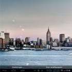Download live wallpaper Amazing city for free and Smoke volcano for Android phones and tablets .