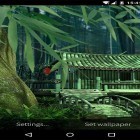 Download live wallpaper Bamboo house 3D for free and Neon flower by Dynamic Live Wallpapers for Android phones and tablets .
