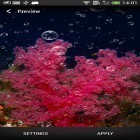 Download live wallpaper Coral reef for free and Rose: Magic touch for Android phones and tablets .