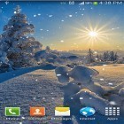 Download live wallpaper Falling snow for free and Christmas party for Android phones and tablets .