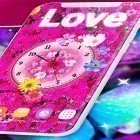 Download live wallpaper Flowers analog clock for free and Cartoon city for Android phones and tablets .