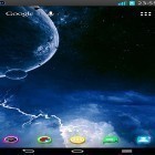 Download live wallpaper Galaxy 3D by LPlay Studio for free and Moonlight by Happy live wallpapers for Android phones and tablets .