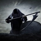 Download live wallpaper Grim Reaper for free and Rain for Android phones and tablets .