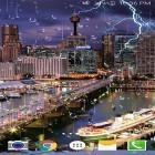 Download live wallpaper Lightning storm by live wallpaper HongKong for free and Futuristic сars for Android phones and tablets .