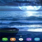 Download live wallpaper Midnight ocean for free and Lightning for Android phones and tablets .