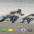 Download live wallpaper Motorbike drift for free and Mountains now for Android phones and tablets .