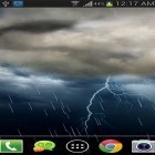 Download live wallpaper Thunderstorm by live wallpaper HongKong for free and Fireplace New Year 2015 for Android phones and tablets .