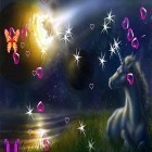 Download live wallpaper Unicorn 3D for free and Starfield 2 3D for Android phones and tablets .