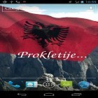 Download live wallpaper 3D flag of Albania for free and Fire tornado for Android phones and tablets .