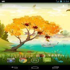 Download live wallpaper Autumn by blakit for free and Cars clock for Android phones and tablets .