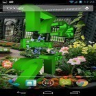 Download live wallpaper Best clock 3D for free and Tap leaves for Android phones and tablets .