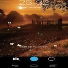 Download live wallpaper Butterfly locksreen for free and Cherry blossom by Creative factory wallpapers for Android phones and tablets .