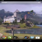 Download live wallpaper Castle for free and Winter: Cold sun for Android phones and tablets .