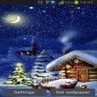 Download live wallpaper Christmas night by Jango lwp studio for free and Sakura by BlackBird Wallpapers for Android phones and tablets .