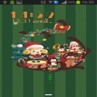 Download live wallpaper Christmas party for free and Bubbles and rainbow for Android phones and tablets .