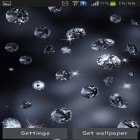 Download live wallpaper Diamonds for free and True water for Android phones and tablets .