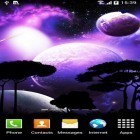 Download live wallpaper Falling stars for free and Christmas tree by Pro LWP for Android phones and tablets .