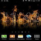 Download live wallpaper Fire clock for free and Cartoon city for Android phones and tablets .