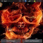 Download live wallpaper Fire skulls for free and Energy beams for Android phones and tablets .