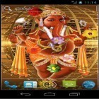 Download live wallpaper Ganesha HD for free and Clock, calendar, battery for Android phones and tablets .