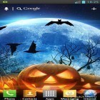 Download live wallpaper Halloween HD for free and Winter snow by 3D HD Moving Live Wallpapers Magic Touch Clocks for Android phones and tablets .