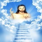 Download live wallpaper Jesus for free and Flying colored balls for Android phones and tablets .