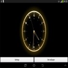 Download live wallpaper Live clock for free and Sakura and bird for Android phones and tablets .