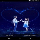 Download live wallpaper Love and heart for free and Cat by Art LWP for Android phones and tablets .
