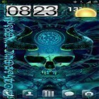 Download live wallpaper Mystical skull for free and Magic by Art LWP for Android phones and tablets .