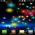 Download live wallpaper New Year fireworks 2016 for free and Wonderful forest river for Android phones and tablets .