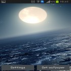 Download live wallpaper Ocean at night for free and Romantic for Android phones and tablets .