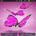 Download live wallpaper Pink butterfly for free and Christmas tree 3D by Amax lwps for Android phones and tablets .