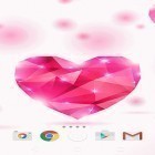 Download live wallpaper Pink diamonds for free and Spring is coming for Android phones and tablets .